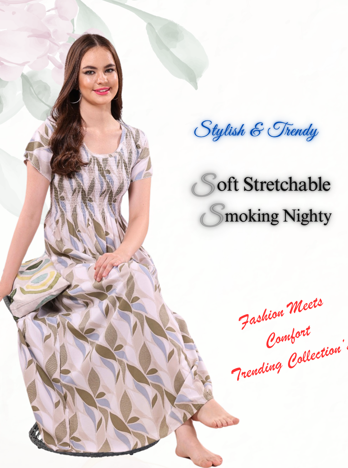Stylish Nighty for Trendy Women