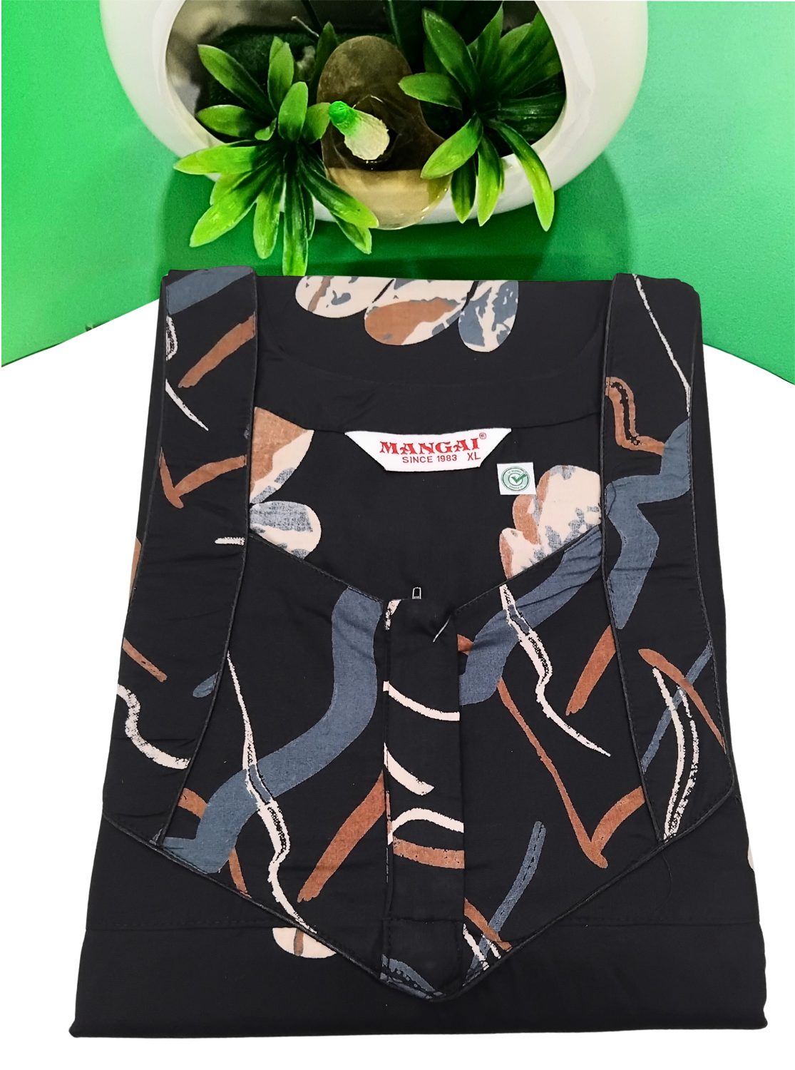 MANGAI Premium COTTON Printed Nighties- All Over Printed Stylish Nightwear for Stylish Women | Updated Design's (LDM)