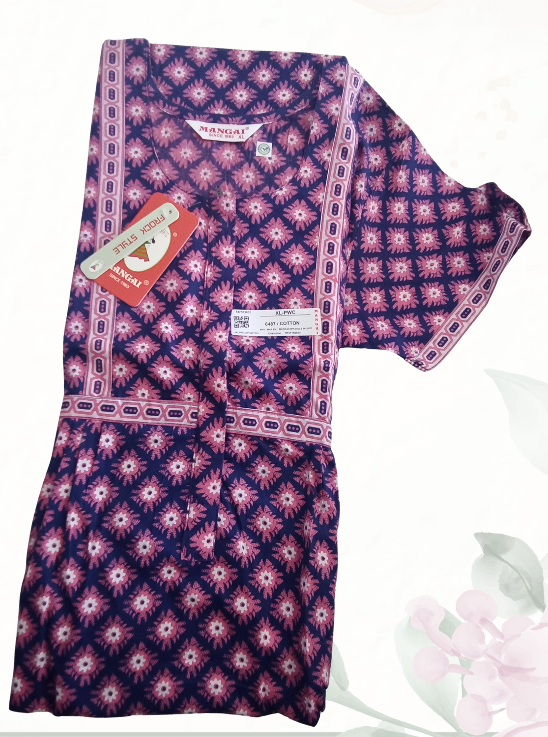 Cotton FROCK Model Casual Wear Nighties | Stylish Pleated Frock Style | Multipurpose Nighties | Pregnancy Wear | Pleated Model | Stylish Nighties for Stylish Women (PWC)