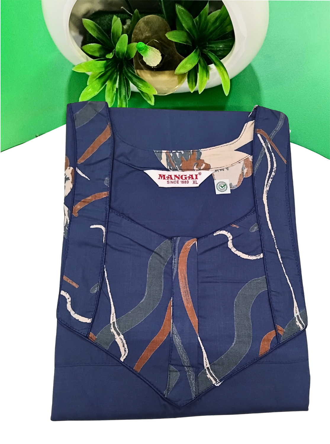 MANGAI Premium COTTON Printed Nighties- All Over Printed Stylish Nightwear for Stylish Women | Updated Design's (LDM)