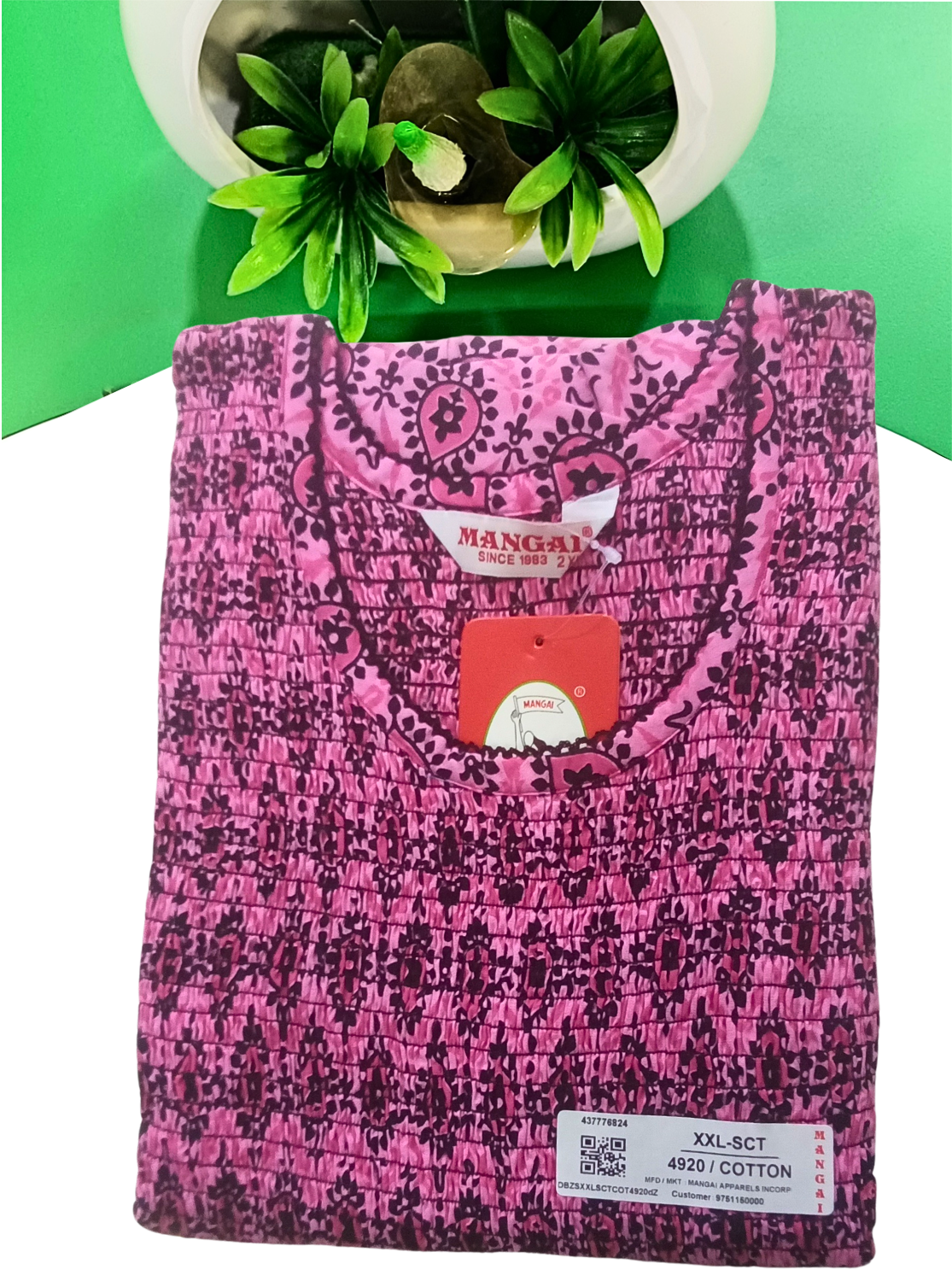 Soft Cotton Stretchable Smocking Nighties for New Arrivals | Daily Comforts & Light Weighted Elastic Nighties| Smocking Nightgown for Trendy Women's (SCT)