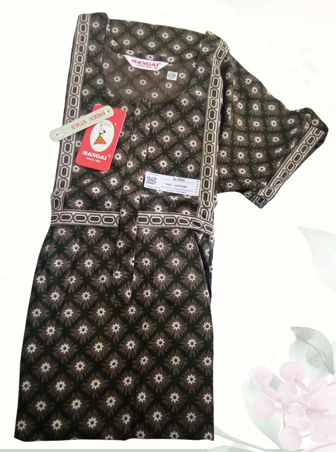 Cotton FROCK Model Casual Wear Nighties | Stylish Pleated Frock Style | Multipurpose Nighties | Pregnancy Wear | Pleated Model | Stylish Nighties for Stylish Women (PWC)