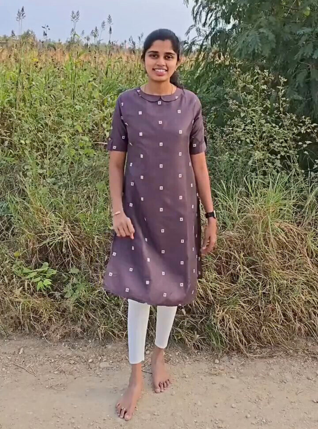 Fresh Arrivals Cotton Stylish Kurthi's | Updated Collection for Trendy Design's| Fancy Round Neck Model | High Quality Cotton Kurthi's for Trendy Women's (PTRPAN-COLAR)