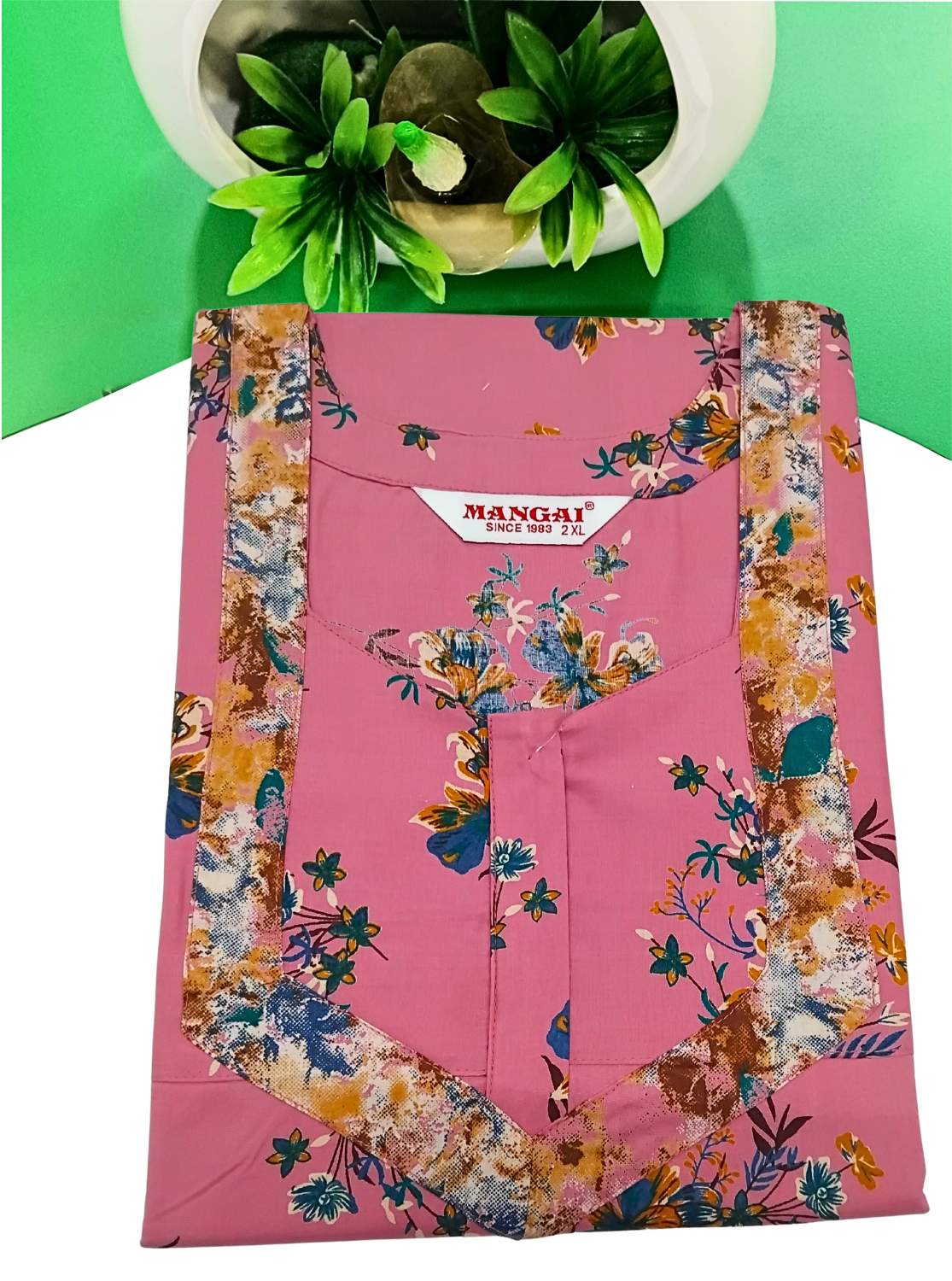 MANGAI Premium COTTON Printed Nighties- All Over Printed Stylish Nightwear for Stylish Women | Updated Design's (LDM)