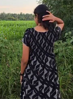 Stylish RAYON Smocking Nighty | Beautiful Pleated Design | Side Pocket | Stylish Nighty for Trendy Women's | Your Perfect Nightwear Collection's (RYS)