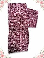 MANGAI Cotton Printed Pleated Model Half Sleeve 5XL Size Nighties withFancy Neck | With Side Pocket (5PZ)