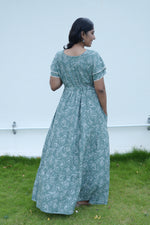 Stylish Arrivals Rayon Gathering Frock Model Night Gown's | Front Adjustable Gathering Style Rope Rope | Double Layer Sleeve | Trending Collection's for Stylish Women's (GFK)