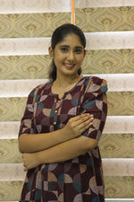 Alpine KURTI Style Nighties| Beautiful Stylish KURTI Model | Stylish Puff Sleeve | Zipless Model | Fresh Collection's for Stylish Women's MKA (H/S)