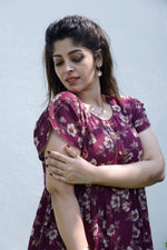 Alpine KURTI Style Nighties| Beautiful Stylish KURTI Model | Half Sleeve | Without Zipper | Stylish Thread Tied Front Closed Type | Fresh Collection's for Stylish Women's (AK-H)
