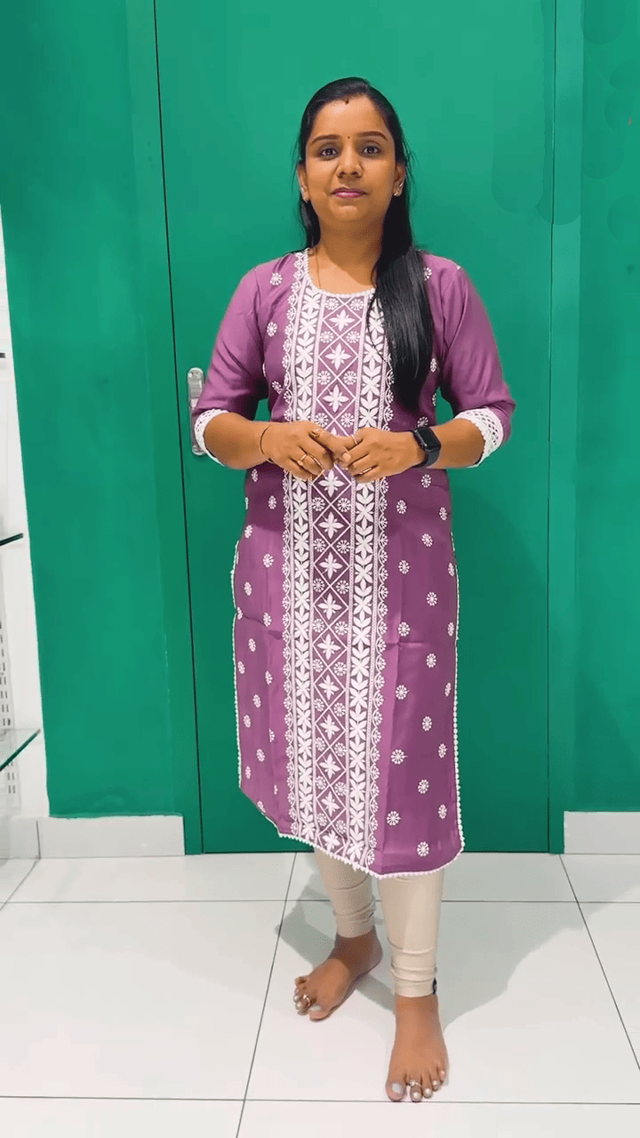 New Introducing Rayon Stylish Kurthi's | Updated Collection for Trendy Design's| Collar Model |High Quality Rayon Kurthi's for Stylish Women's (SNGVI)