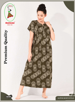 Alpine KURTHI Style Nighties| FancySleeve | Zipless Model | Updated Collection's for Stylish Women AK (H/S)