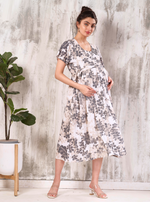 New Arrivals 4-IN-ONE MAXI Mom's Feeding & Casual Wear | Stylish Maxi Style | Invisible Feeding Zipper | Perfect Pre & Post Pregnancy Wear (MAXI 4-IN-ONE)