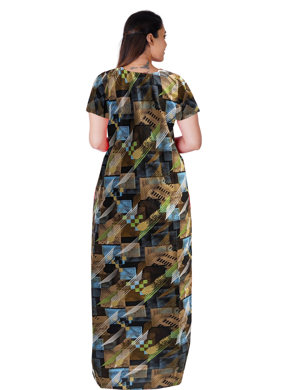 Regular Fit Cotton Printed Nighties