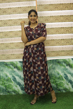 Alpine KURTI Style Nighties| Beautiful Stylish KURTI Model | Stylish Puff Sleeve | Zipless Model | Fresh Collection's for Stylish Women's MKA (H/S)