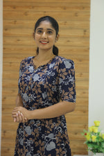 Alpine KURTI Style Nighties| Beautiful Stylish KURTI Model | Stylish Puff Sleeve | Zipless Model | Fresh Collection's for Stylish Women's MKA (H/S)