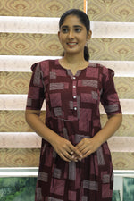 Alpine KURTI Style Nighties| Beautiful Stylish KURTI Model | Stylish Puff Sleeve | Zipless Model | Fresh Collection's for Stylish Women's MKA (H/S)