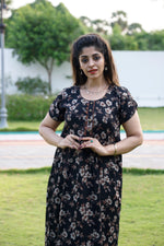Alpine KURTI Style Nighties| Beautiful Stylish KURTI Model | Half Sleeve | Without Zipper | Stylish Thread Tied Front Closed Type | Fresh Collection's for Stylish Women's (AK-H)