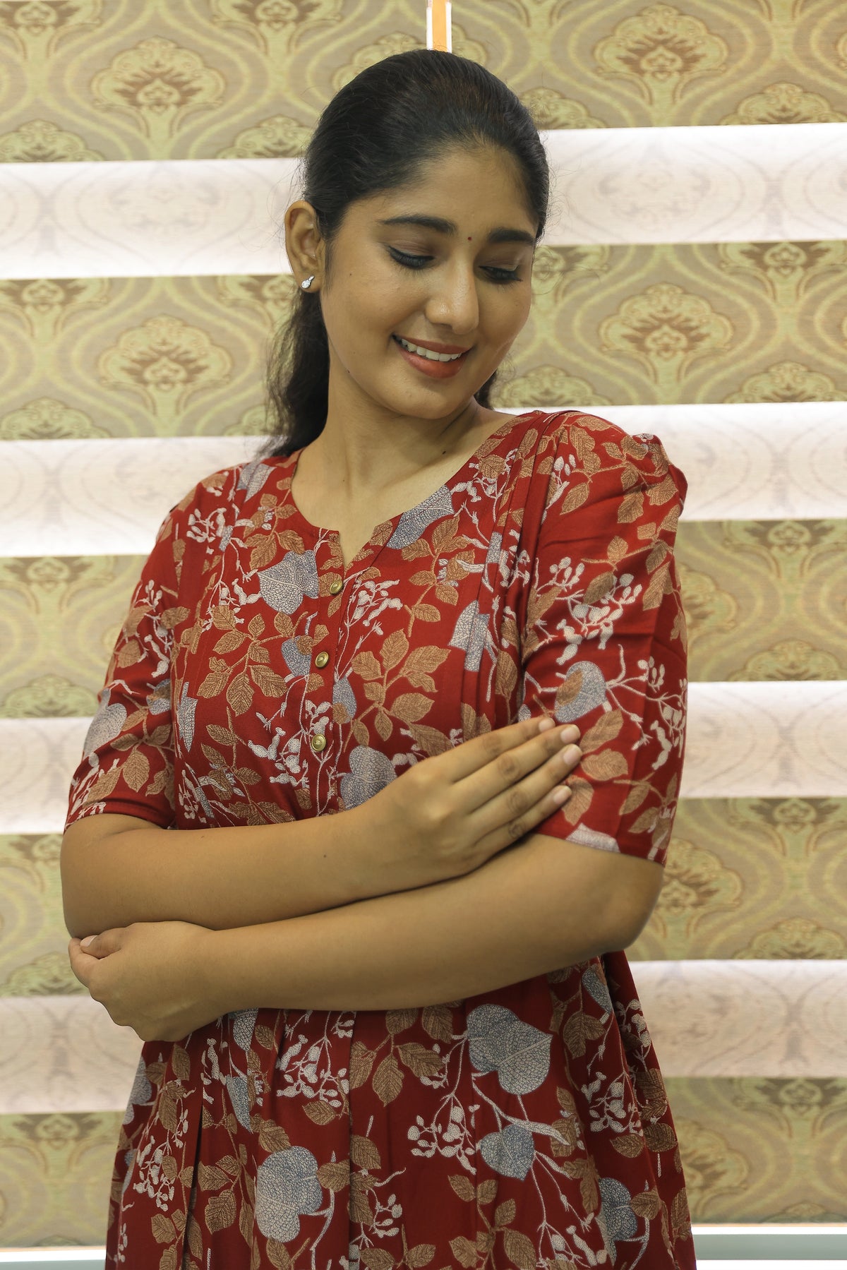 Alpine KURTI Style Nighties| Beautiful Stylish KURTI Model | Stylish Puff Sleeve | Zipless Model | Fresh Collection's for Stylish Women's MKA (H/S)