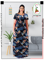 Regular Fit Cotton Printed Nighties