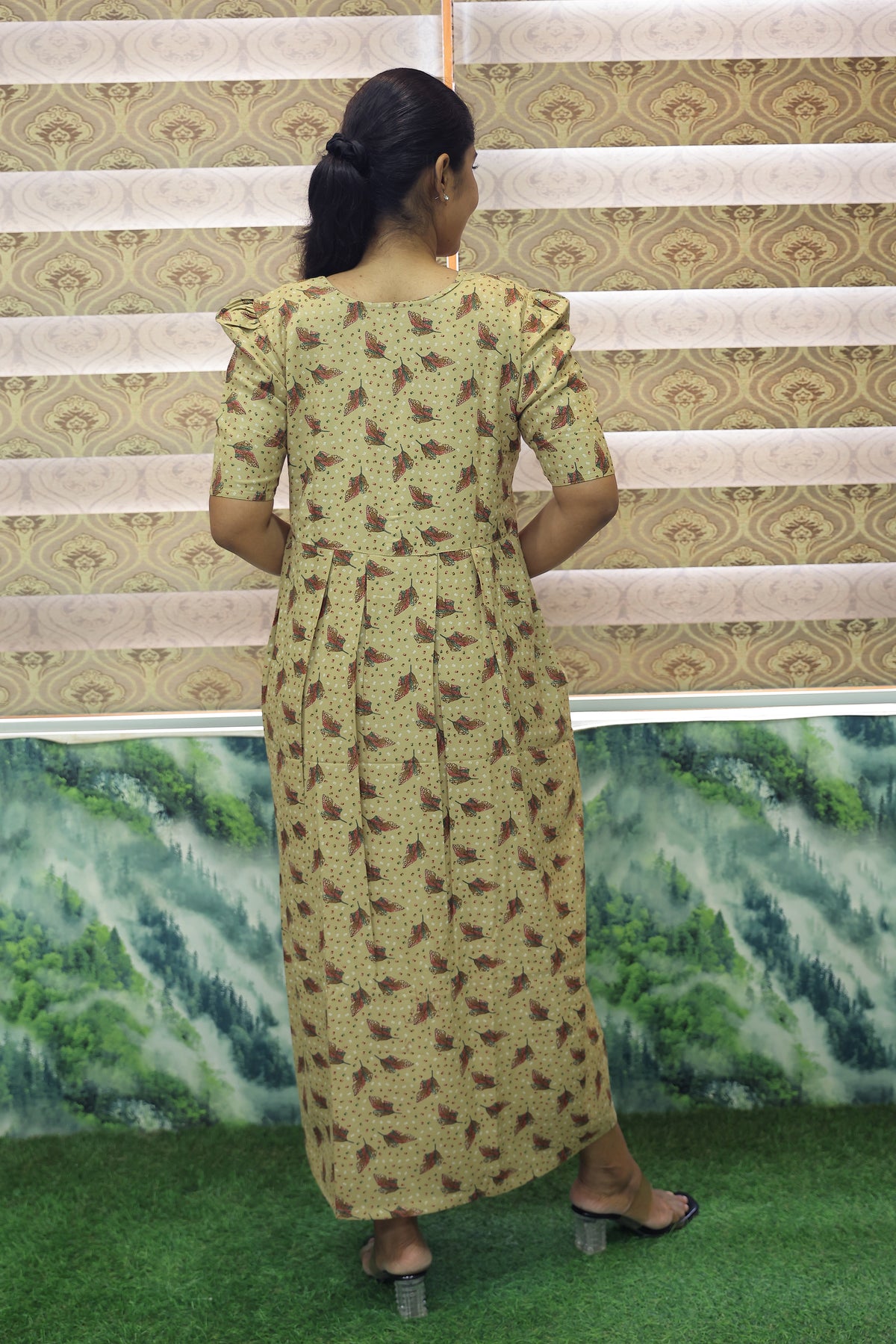 Alpine KURTI Style Nighties| Beautiful Stylish KURTI Model | Half Sleeve | Without Zipper |Fancy Sleeve | Fresh Collection's for Stylish Women's MKA (H/S)