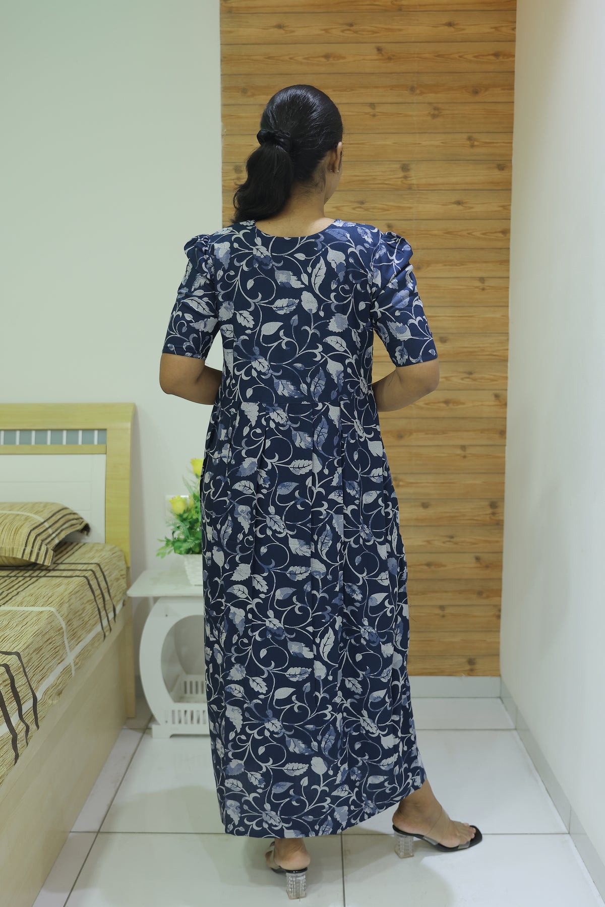 Alpine KURTI Style Nighties| Beautiful Stylish KURTI Model | Stylish Puff Sleeve | Zipless Model | Fresh Collection's for Stylish Women's MKA (H/S)