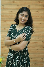 Stylish Arrivals Rayon Gathering Frock Model Night Gown's | Front Adjustable Gathering Style Rope Rope | Puff Sleeve | Trending Collection's for Stylish Women's (GFK)