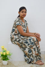 MANGAI Premium RAYON Printed Nighties- All Over Printed Stylish Nightwear for Stylish Women | Updated Design's (LDM)