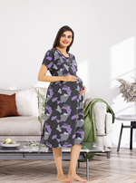 New Arrivals 4-IN-ONE MAXI Mom's Feeding & Casual Wear | Stylish Maxi Style | Invisible Feeding Zipper | Perfect Pre & Post Pregnancy Wear (FIO-MXI)