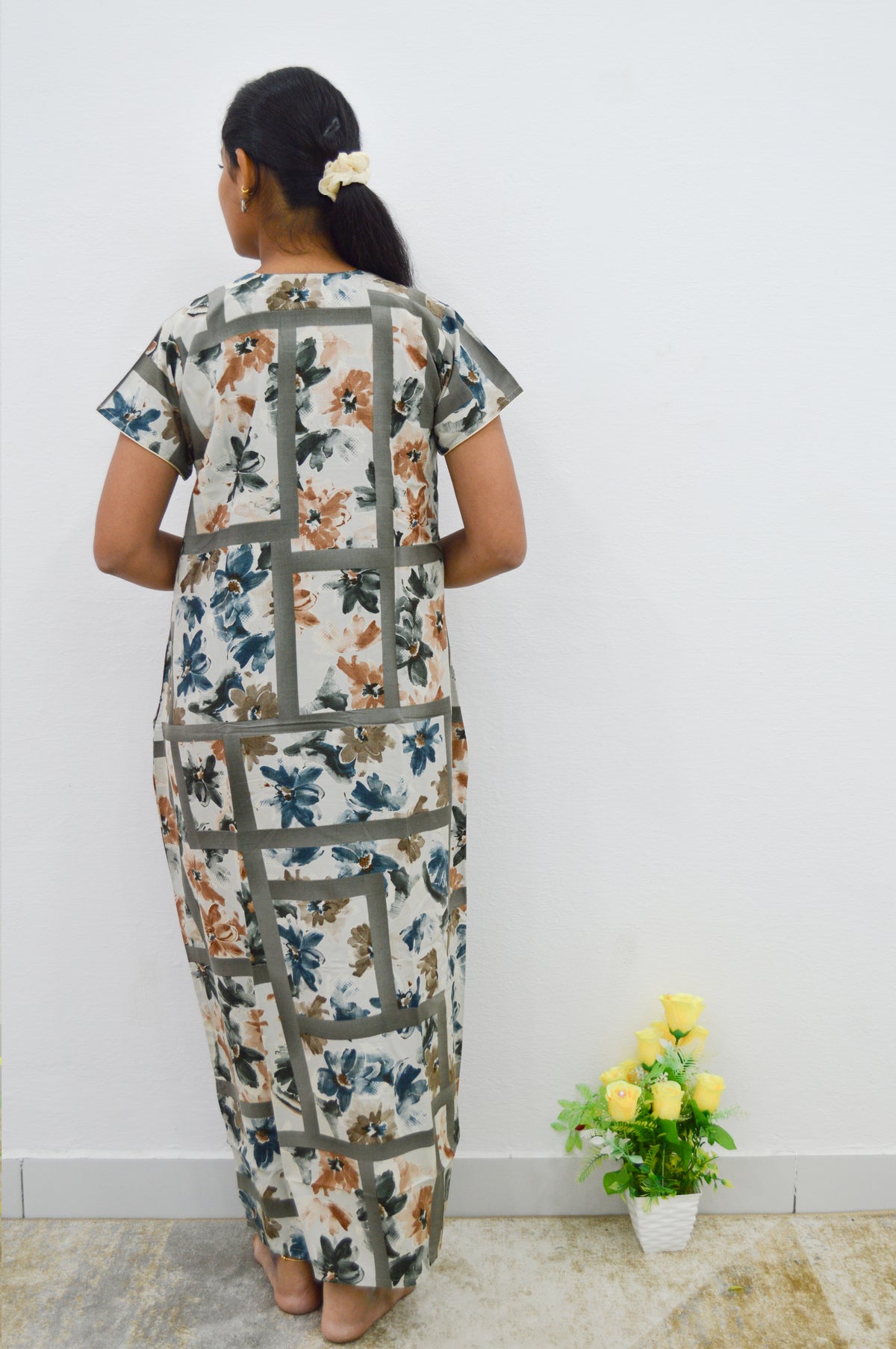 MANGAI Premium RAYON Printed Nighties- All Over Printed Stylish Nightwear for Stylish Women | Updated Design's (LDM)