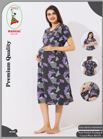 New Arrivals 4-IN-ONE MAXI Mom's Feeding & Casual Wear | Stylish Maxi Style | Invisible Feeding Zipper | Perfect Pre & Post Pregnancy Wear (FIO-MXI)