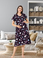 New Arrivals 4-IN-ONE MAXI Mom's Feeding & Casual Wear | Stylish Maxi Style | Invisible Feeding Zipper | Perfect Pre & Post Pregnancy Wear (FIO-MXI)