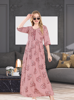Alpine KURTI Style | Beautiful Stylish KURTI Model | Long 3/4 Sleeve & Side Pocket | Fresh Collection's for Stylish Women's (AK- 3/4)