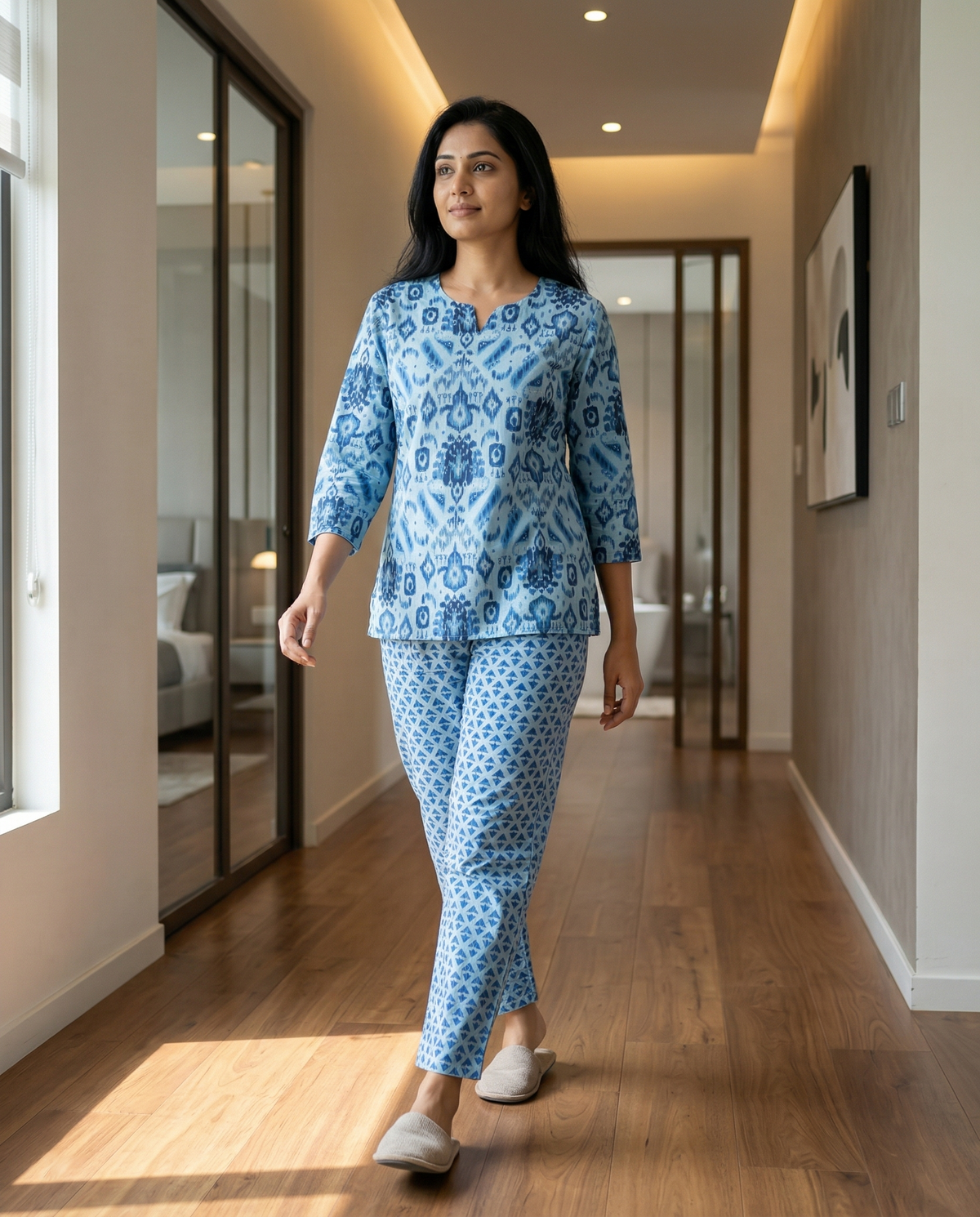 Shop Premium Cotton Printed Night Suits