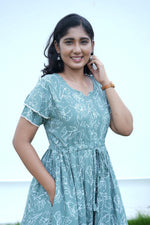 Stylish Arrivals Rayon Gathering Frock Model Night Gown's | Front Adjustable Gathering Style Rope Rope | Double Layer Sleeve | Trending Collection's for Stylish Women's (FKG)