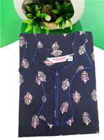 MANGAI New Regular Fit Cotton Printed Nighties - All Over Printed Stylish Nightwear for Stylish Women | Side Cut Pocket | Beautiful Nighties for Stylish Women's | Colourful Printed Cotton Nighties (ATR)