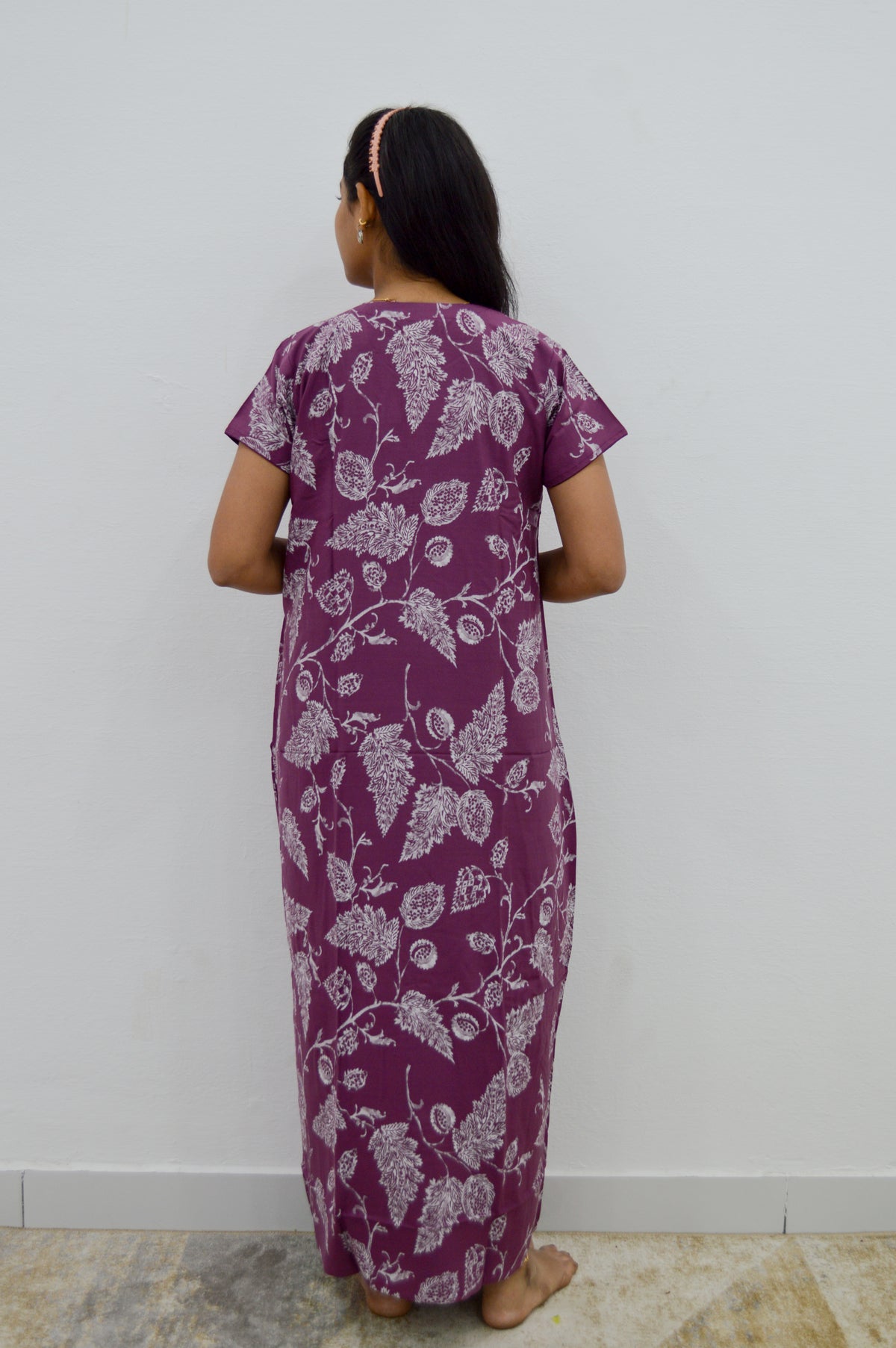 MANGAI Premium RAYON Printed Nighties- All Over Printed Stylish Nightwear for Stylish Women | Updated Design's (LDM)