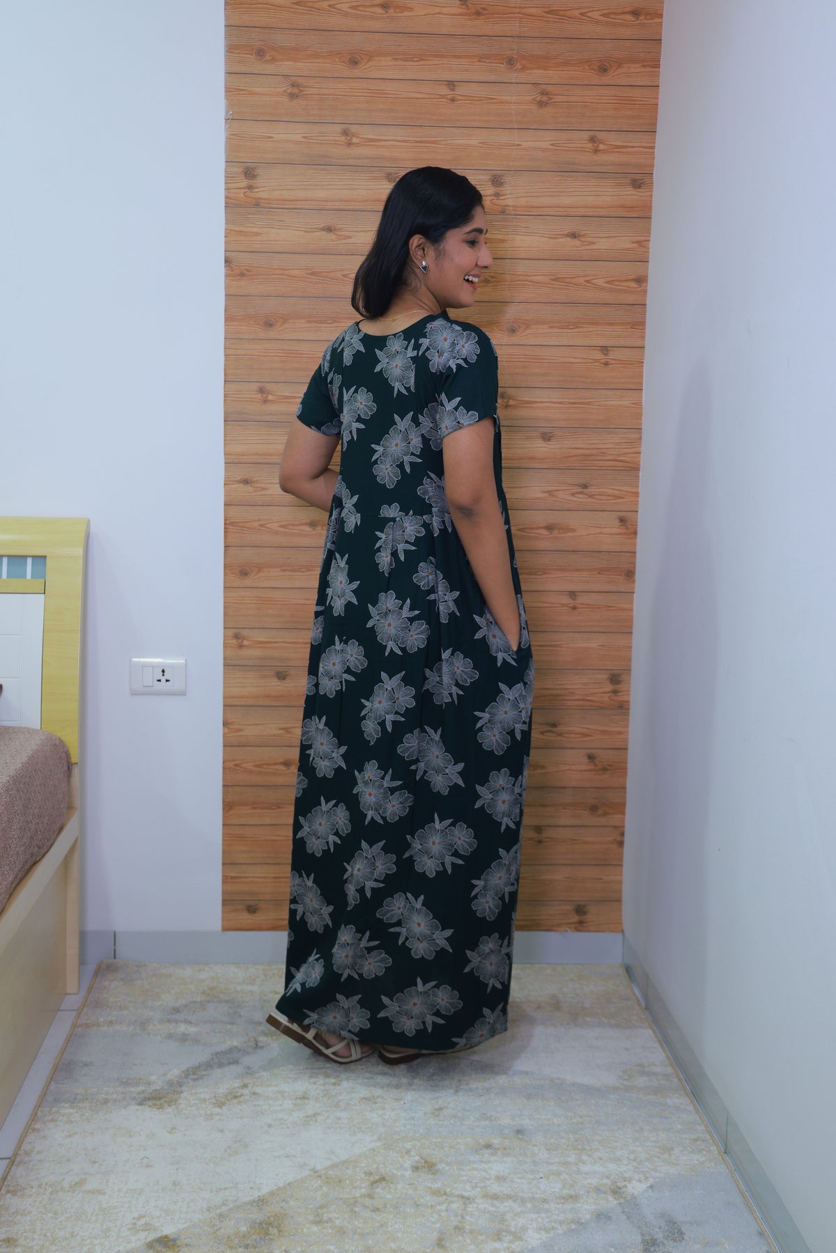 Alpine KURTHI Style Nighties| FancySleeve | Zipless Model | Updated Collection's for Stylish Women MKA (H/S)