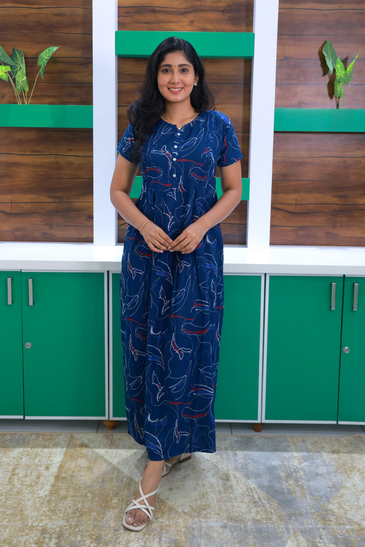 Alpine KURTHI Style Nighties| FancySleeve | Zipless Model | Updated Collection's for Stylish Women MKA (H/S)