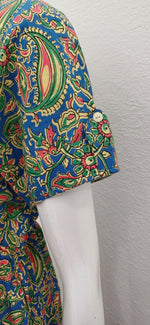 Cotton Gathering Frock for Summer Arrivals | Side Pocket | Button Closed | Elegant Casual Night Wear for Trendy Women's (FKC)