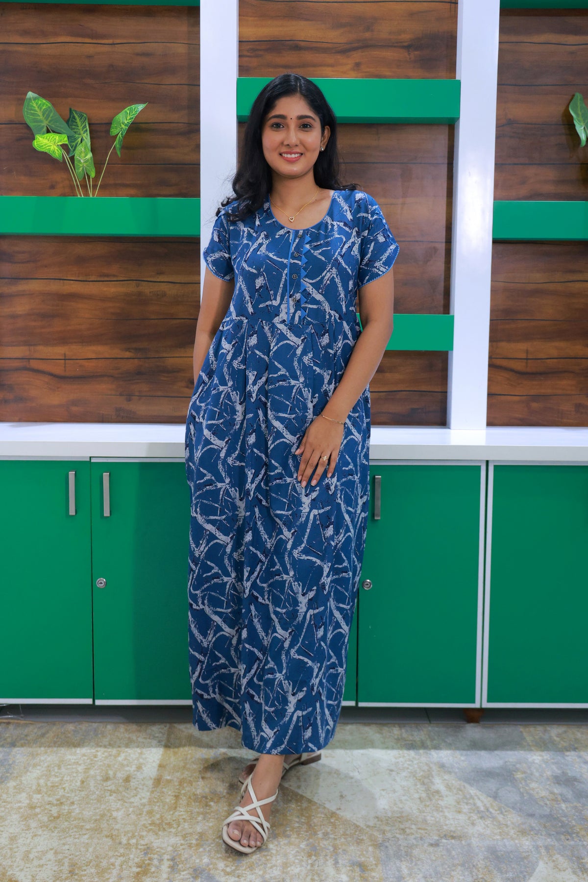 Alpine KURTHI Style Nighties| FancySleeve | Zipless Model | Updated Collection's for Stylish Women MKA (H/S)