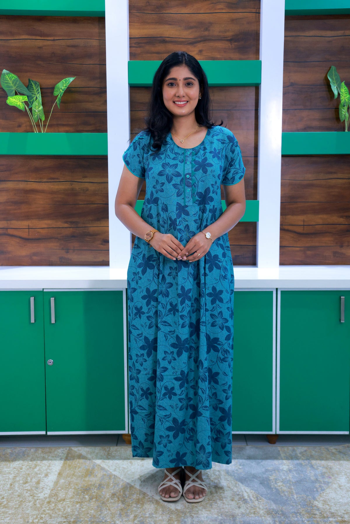 Alpine KURTHI Style Nighties| FancySleeve | Zipless Model | Updated Collection's for Stylish Women MKA (H/S)