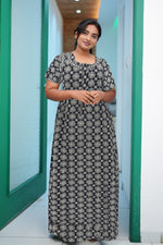 Cotton FROCK Model Casual Wear Nighties | Stylish Pleated Frock Style | Multipurpose Nighties | Pregnancy Wear | Pleated Model | Stylish Nighties for Stylish Women (MW)