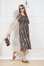 New Stylish Alpine Smocking Maxi Frock Model Nightgown for trendy Women's & Teenage Girl's (ASM)