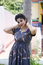 Stylish Arrivals Rayon Gathering Frock Model Night Gown's | Front Adjustable Gathering Style Rope Rope | Double Layer Sleeve | Trending Collection's for Stylish Women's (GFK)