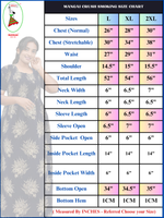 Crush Smocking Nighties for Stylish Women | Soft wrinkled texture Smocking Model | Rounded neck with Side Pocket | Daily wear Nighties for trendy women (PPL)