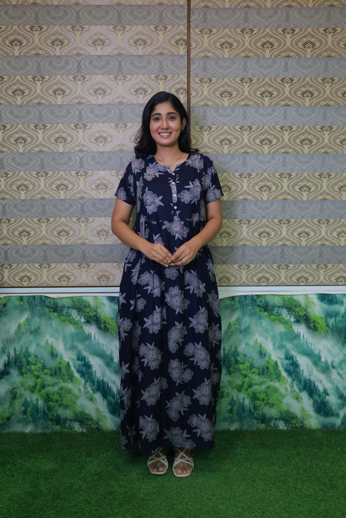 Alpine KURTHI Style Nighties| FancySleeve | Zipless Model | Updated Collection's for Stylish Women MKA (H/S)