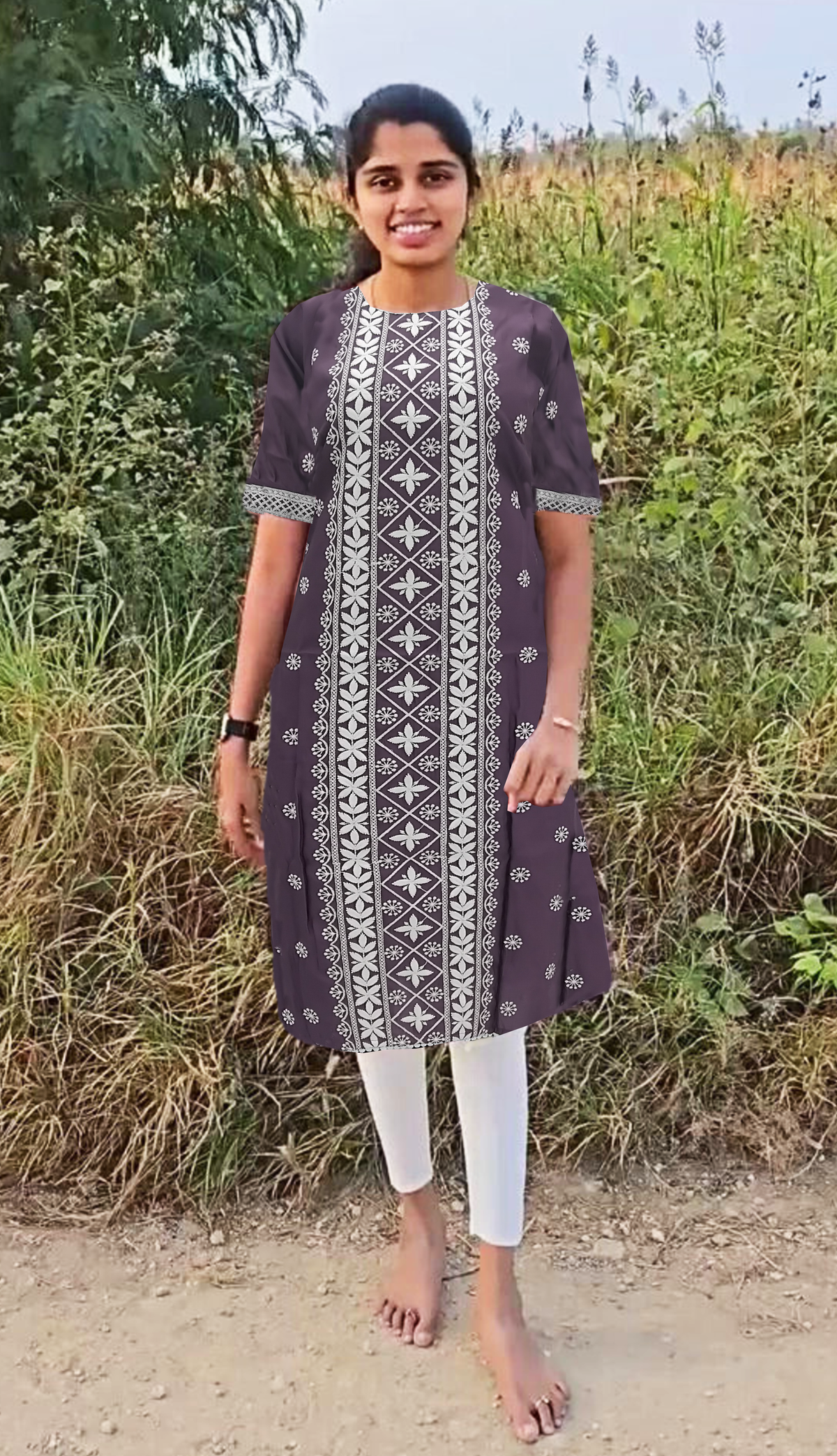 New Introducing Rayon Stylish Kurthi's | Updated Collection for Trendy Design's| Collar Model |High Quality Rayon Kurthi's for Stylish Women's (SNGVI)