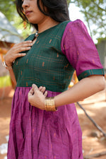 MANGAI New Festive Maternity Wear | Invisible Feeding Zipper | Side Pocket | Adjustable Back Tie Rope | Long Top Casual Wear (MFW)