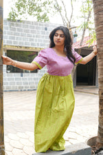 MANGAI New Festive Maternity Wear | Invisible Feeding Zipper | Side Pocket | Adjustable Back Tie Rope | Long Top Casual Wear (MFW)