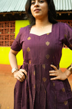 MANGAI New Festive Maternity Wear | Invisible Feeding Zipper | Side Pocket | Adjustable Back Tie Rope | Long Top Casual Wear (MFW)